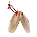 MagiDeal Kids Wooden Castanet Children Rhythm Musical Percussion Instrument Toy Pack of 2pcs