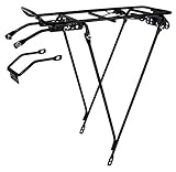 Ventura Economical Bolt-On Bicycle Carrier Rack, Adjustable Fit for 26