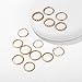 FINETOO 14 PCS Simple Knuckle Midi Ring Set Multi Size for Women/Girl CZ Finger Stackable Rings Set Jewelry Friendship