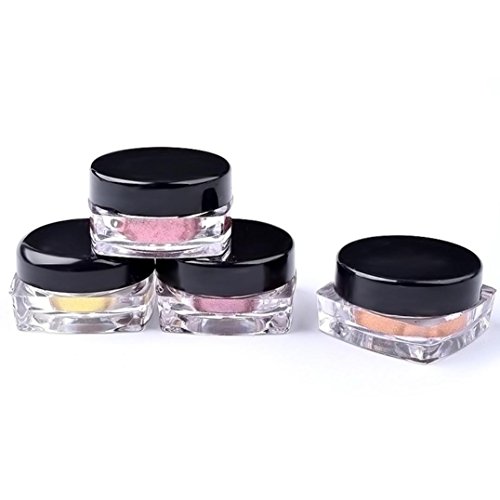 image for Nail Art ,Vanvler 2g/ Box Sliver Nail Glitter Powder Shinning Mirror N