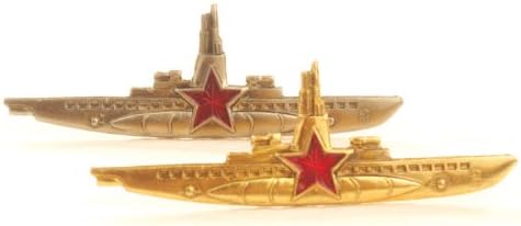 Submariner Badges Gold &amp; Silver