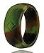 KAUAI Silicone Rings for Men. Classic Elegance Wedding Bands. Men's Active Strength Workout Band. Silicon Rubber Ring.