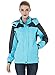 wantdo Women's Windproof Jacket Traveling Running Raincoat Outdoors Blue S