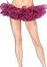 Leg Avenue Organza Tutu, Burgundy, One Size