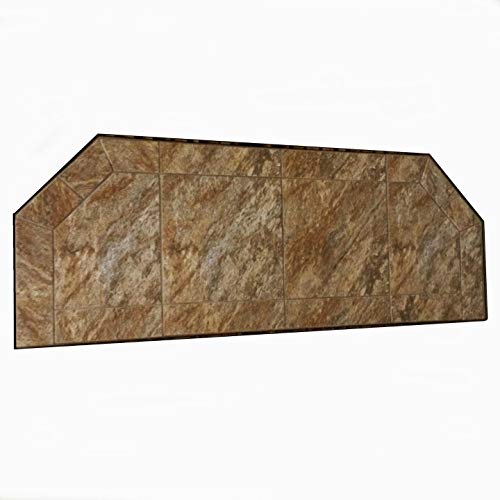 Dreffco 12 x 48 Inch Canyon Hearth Extension - Thumbnail 2