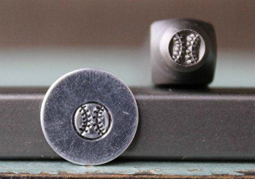Brand New 5mm Baseball Metal Punch Design Stamp - Supply Guy - CH-188