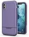Encased iPhone Xs Max Case Purple (Rebel Armor) Military Grade Protective Heavy Duty Cover