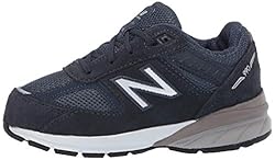 New Balance 990 V5 Lace-Up Sneaker, Navy/Navy, 4.5