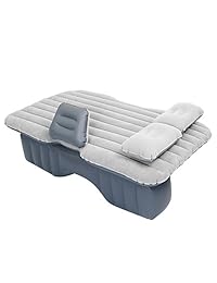 Vehículo Viajar   Colchón hinchable (Extended Airbed SUV asiento trasero sofá de coche para resto o dormir, Gris