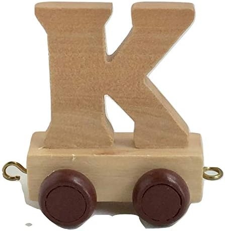 personalised wooden name train