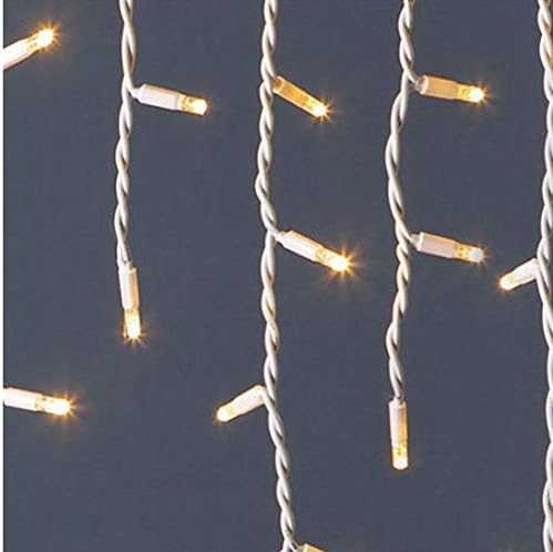 Icicle Christmas Fairy Lights Waterproof Outdoor/Indoor use. Warm White 400 LED 10M Wide 80 Drops Plus a Massive 10M Lead Cable - Image 5
