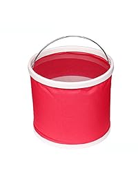 Plegable   Cubo de Agua Plegable, con mango para l