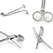 Yonger Silver Stainless Steel Candle Wick Trimmer Oil Lamp Scissor Cutter Snuffers