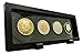 Donald Trump Collectors Coin 2018 Set, Gold and Silver Plated 4 Coin Set with Display Case, Commemorative 45th President of The United States Collectible