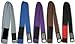 Brazilian Jiu Jitsu Belt with Patch. BJJ Rank Belts, All colors available