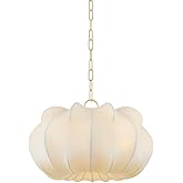 Mitzi H916701S-AGB Keilah - 1 Light Pendant - 15.25 Inches Tall and 23.5 Inches Wide - Aged Brass