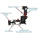 Omnirepairs Charging USB Dock Port Flex Cable Replacement with Microphone, Headphone Audio Jack Assembly Compatible for iPhone 5s Model with Repair Toolkit (White)