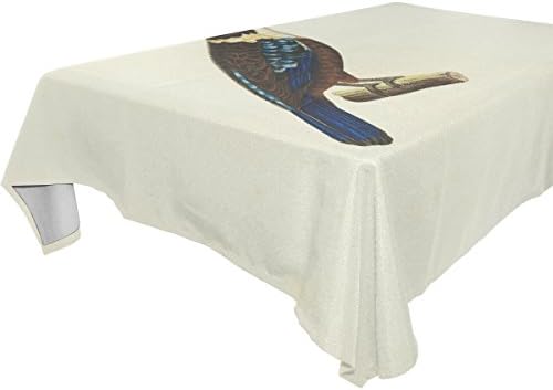 BYouLockX Colour The Bird Pattern Rectangle Tablecloth 54x54(in)