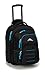 High Sierra Ultimate Access 2.0 Carry-On Wheeled Backpack, Black/Blue Print, One Size