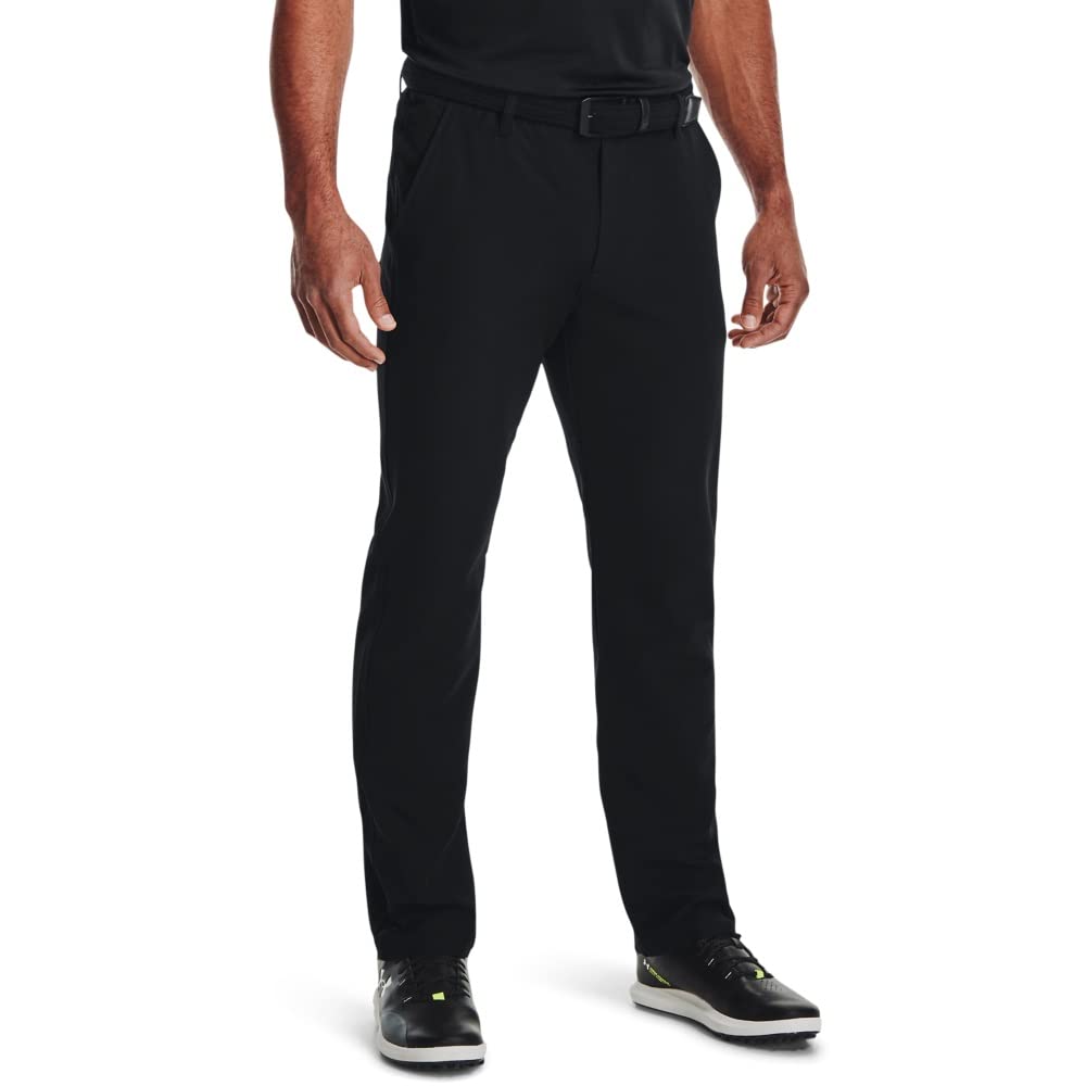 Under Armour mens Drive Tapered Pants , Black (001)/Halo Gray , 38W x 36L Image