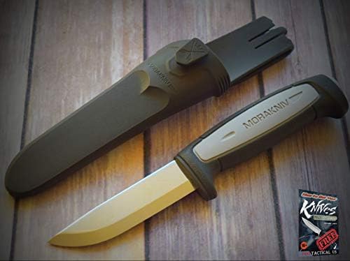 New 1pc Mora Robust Fixed Blade sharp Blade Knife Edge 8" Overall Hard Sheath for Home Camping Hunting Rescue + free Ebook by ProTactical"US