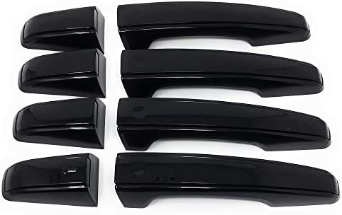 Rc Trading Replacement Black Door Handles Model CG Compatible for Land Rover Range Rover,Range Rover Sport, Disc