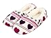Zegee Womens Indoor Soft Slippers Non-slip Sole Cozy Warm Slip-on House Bedroom Fuzzy Slippers