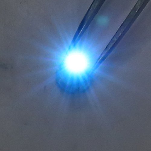uxcell 10Pcs T4.2 3014 2-SMD Ice Blue LED Dashboard Gauge Light Bulb for Car Interior