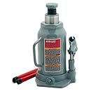 Pro-Lift B-S20D Grey Hydraulic Bottle Jack - 20 Ton Capacity