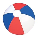 Set of Six (6) Inflatable Patriotic Beach Balls 12 / Party Favor/ 4th of July /Decor / Prize Giveaway by RIN
