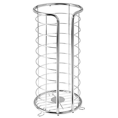 4 mDesign+Decorative+Standing+Toilet+Storage