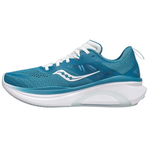 Saucony Women's Omni 22 Sneaker, Bayside/White, 11.5 at Amazon
