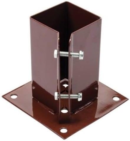 100mm Fence Post Support - 4" X 4" Bolt Down