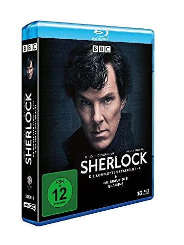 Sherlock - Die komplette Serie: Staffeln 1-4 & Die Braut des Grauens auf 10 BDs LTD. 4