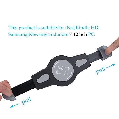 image for T-SIGN IPad Tripod Stand Mount, Reinforced Foldable Floor, Height Adju