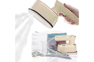 TENHITOYS 1000w Portable Mini Travel Steamer for Clothes: hand held steamer travel size handheld mini steam iron for clothing dress shirt plancha a de vapor para ropa portatil small compact ironing machine
