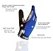 Cycling Gloves Kids Boys Girls Youth Full Finger Pair Bike Riding, Children Toddler Touch Screen Mountain Road Bicycle Warm Cold Weather Gel Padded, Color Blue Orange Age 2-11