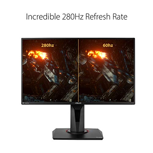ASUS TUF Gaming 24.5” 1080P HDR Monitor VG258QM - Full HD, 280Hz (Supports 144Hz), 0.5ms, Extreme Low Motion Blur Sync… - Image 3