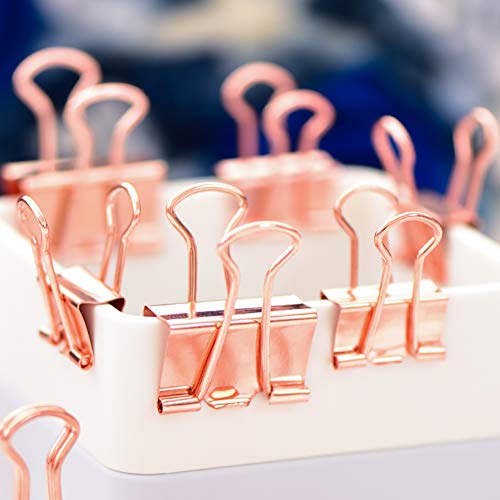 Binder Clips Paper Clips Push Pins Sets with Box for Office,School and
