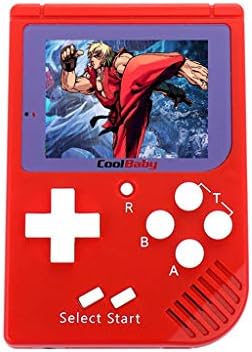 Jaminy Retro Mini Handheld Video Game Console Gameboy Built-in 129 Classic Games (Red)
