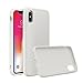RhinoShield Full Impact Protection Case Compatible with [iPhone X] | SolidSuit - Military Grade Drop Protection, Supports Wireless Charging, Slim, Scratch Resistant - Classic White