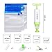 Forsous Sous Vide Bags Kit for Anova Cookers - 20 BPA Free Reusable Vacuum Bags, 1 Hand Pump, 2 Bag Sealing Clips and 4 Sous Vide Clips (20 sous vide bags+1 hand pump)
