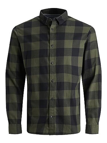 JACK & JONES Slim Fit Lumberjack Shirt Brown S