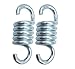 Vincilee 2pcs 4inches Hammock Chair Spring Heavy Duty Spring for Porch Swings Hanging Chairs and Hanging Swing ，600lbs/pcs Weight Capacity