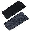 2 Pack Heat Resistant Silicone Mat Pouch, Portable styling heat mat, Curling Iron pad Cover, Hair Straightener Travel…