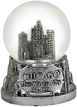 Americaware PSGCHI45 45 mm Chicago Snow Globe