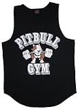 P321 Pitbull Gym Men's Tank Top Barbell logo