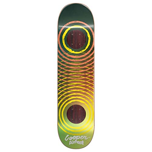Almost Skateboard Deck Painted Rings Impact Wilt 8.0"