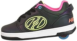 HEELYS Girl's Voyager Tennis Shoe, Black