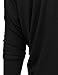 JJ Perfection Women's Stretchy Lightweight Boat Neck Long Sleeve Dolman Top